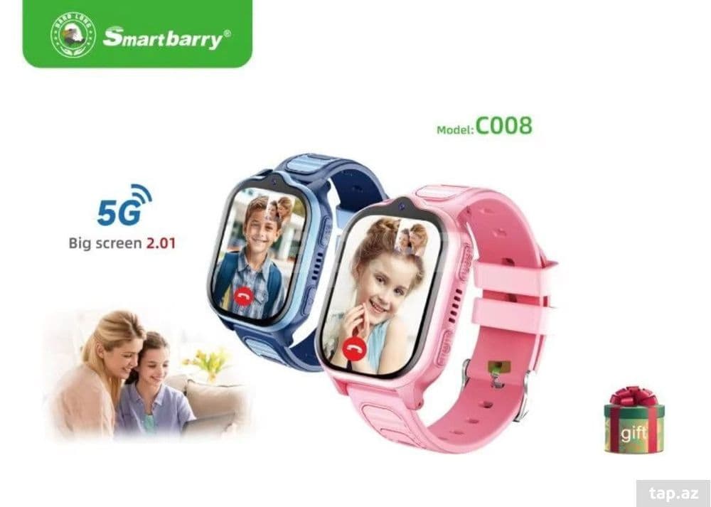 Bolalar aqilli soati Smartbarry C008, C11, C12, Детский умные часы — 2