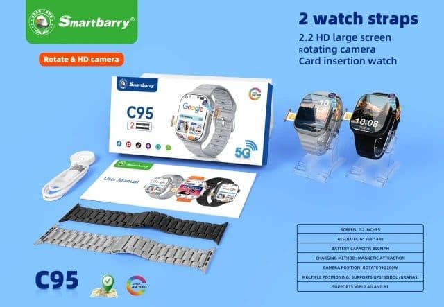 Smartbarry C95, C96, C99,C99 Plus, Android Sim kartali soat,Смарт часы — 5