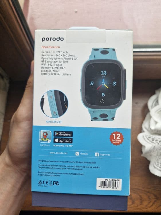 Умные детские часы porodo — 4