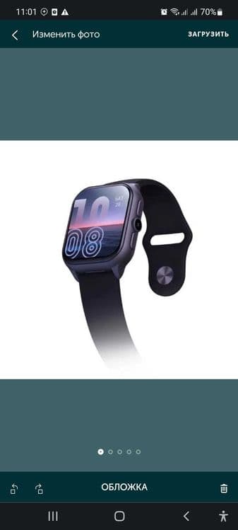 Новые смарт часы smart watch сим карта флешка фото видеокамера — 1