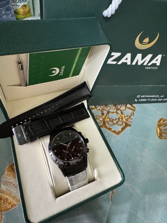Zama Soat original 1 yil garantiyasi bor