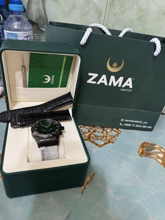 Zama Soat original 1 yil garantiyasi bor — 2