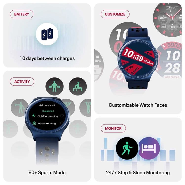 Новинка оригинальные часы Reebok Icon Smartwatch новые в упаковке — 3