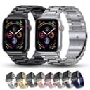 Ремешок Apple watch 22mm стальной серебристый