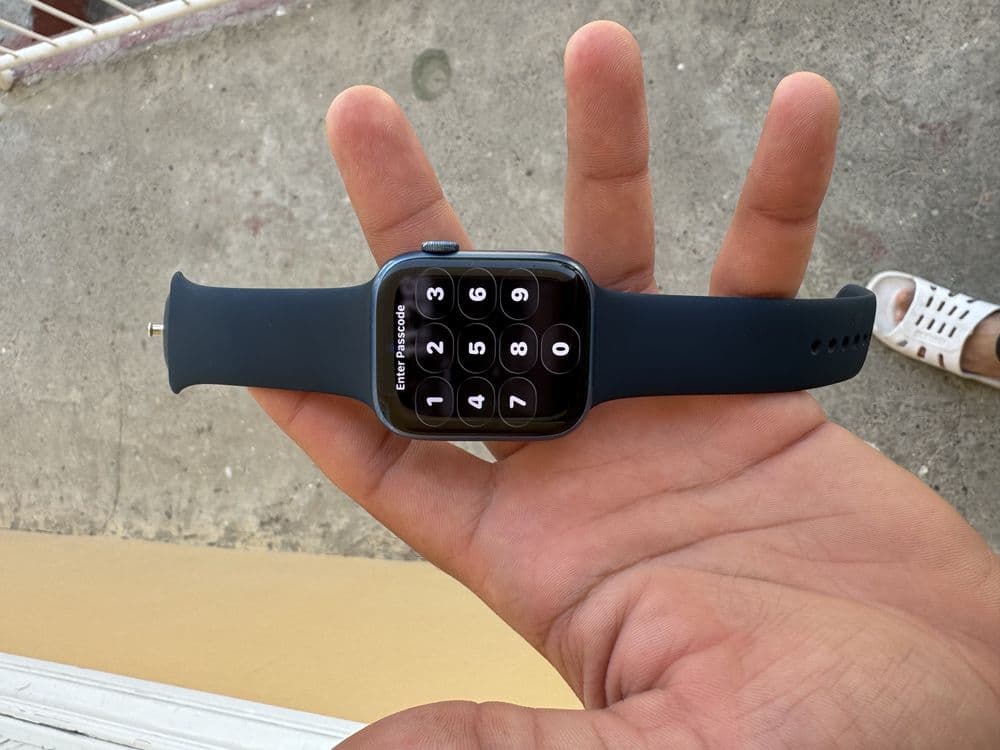 Iwatch 7 45mm Case aluminum blue 32GB
