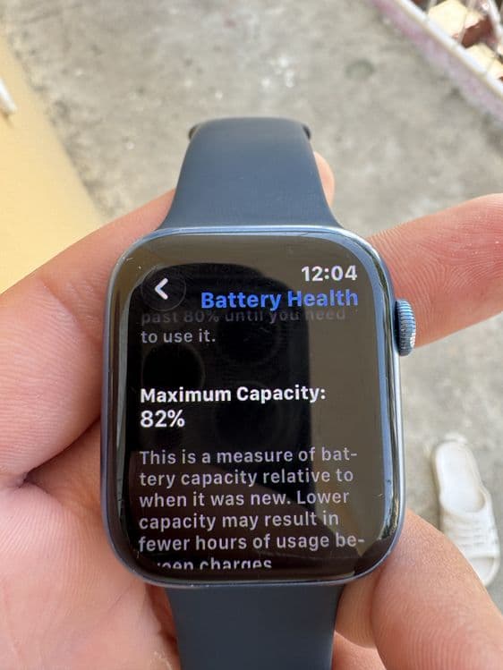 Iwatch 7 45mm Case aluminum blue 32GB — 2