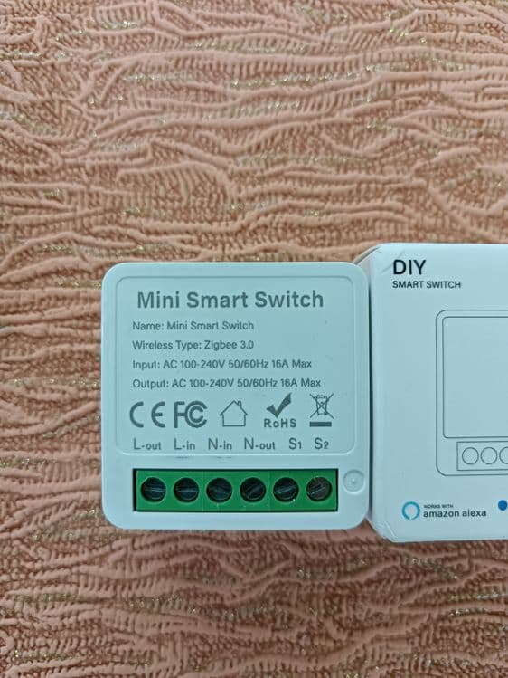 Умный выключатель реле Zigbee 3.0 (умный дом Яндекс Алиса) — 1