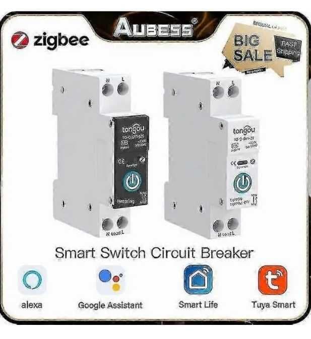 Умный выключатель  Wi-Fi 63А / Tongou / Smart/ Управление с телефона — 3