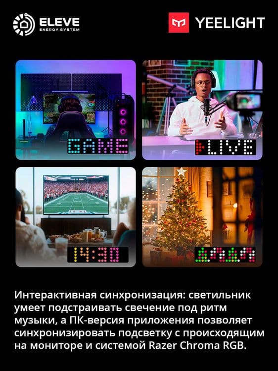 Умный модульный светильник Yeelight Cube Lite Matter | YLFWD-0062 — 3
