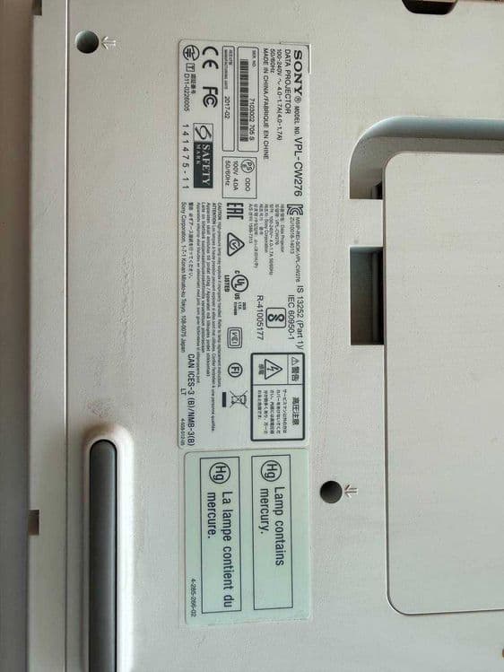 Профессиональный проектор Sony VPL-CW276 — 4