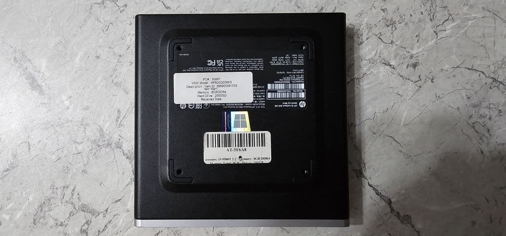 Продам HP EliteDesk 800 G5 Desktop Mini | Core i5-9500T | 8GB | 256GB — 5