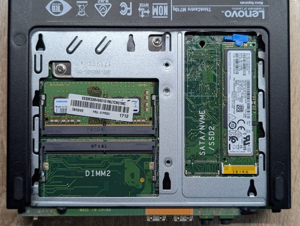 Lenovo Thinkcentre i3 7100T 8/128GB — 4
