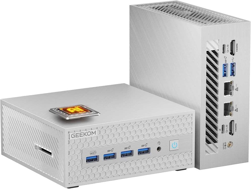 Мини Пк Mini Pc GEEKOM AE8 MAX AMD Ryzen 7 8745HS 32Gb DDR5 / 1Tb SSD — 2