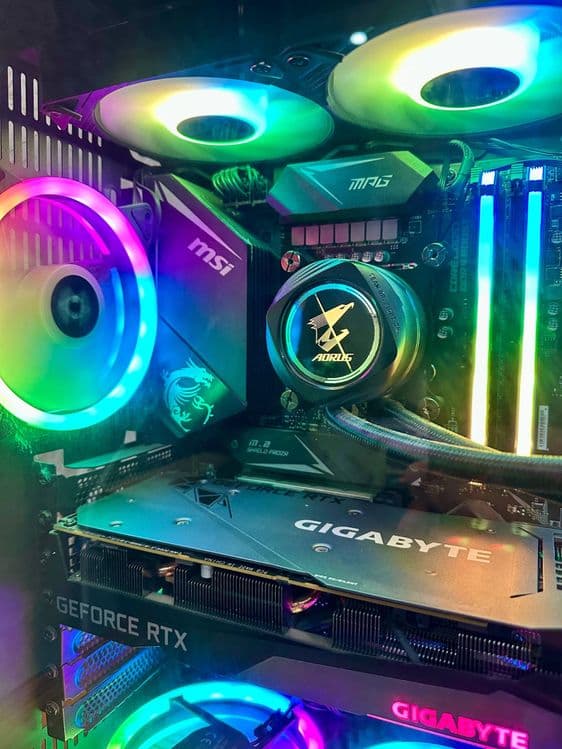 Компьютер Intel core 19/Nvidia 3060 Ti/ОЗУ 32/SSD 1TB/2TB/RGB — 3