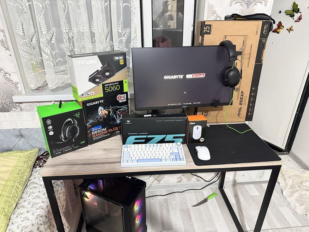Full complekt Ryzen 5 7500F RTX5060 — 2