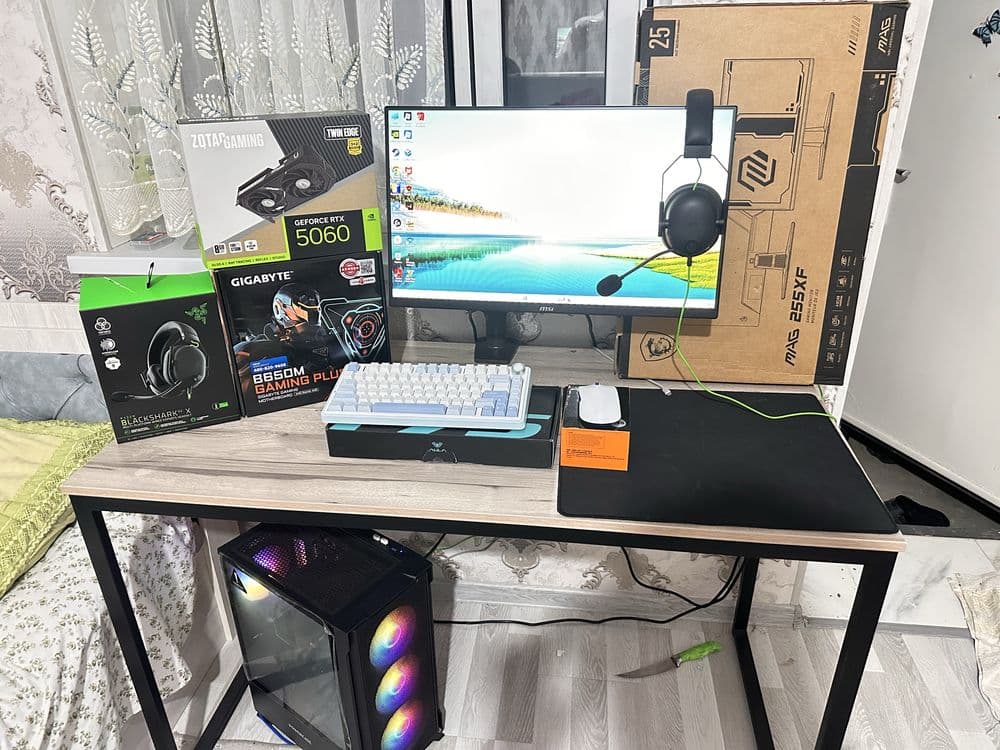 Full complekt Ryzen 5 7500F RTX5060 — 5
