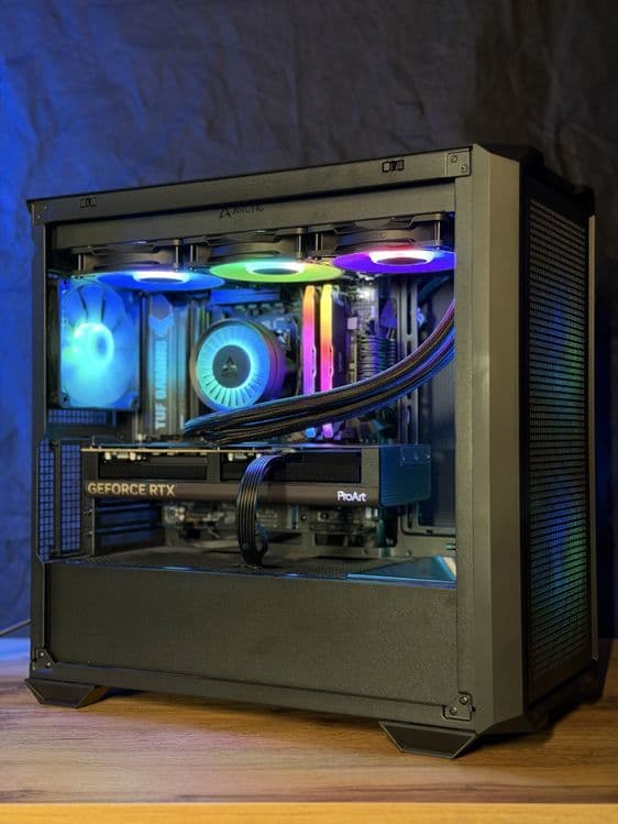 Dizayn va montaj uchun moshniy kompyuter amd 9800x3d/ RTX 5080 — 7