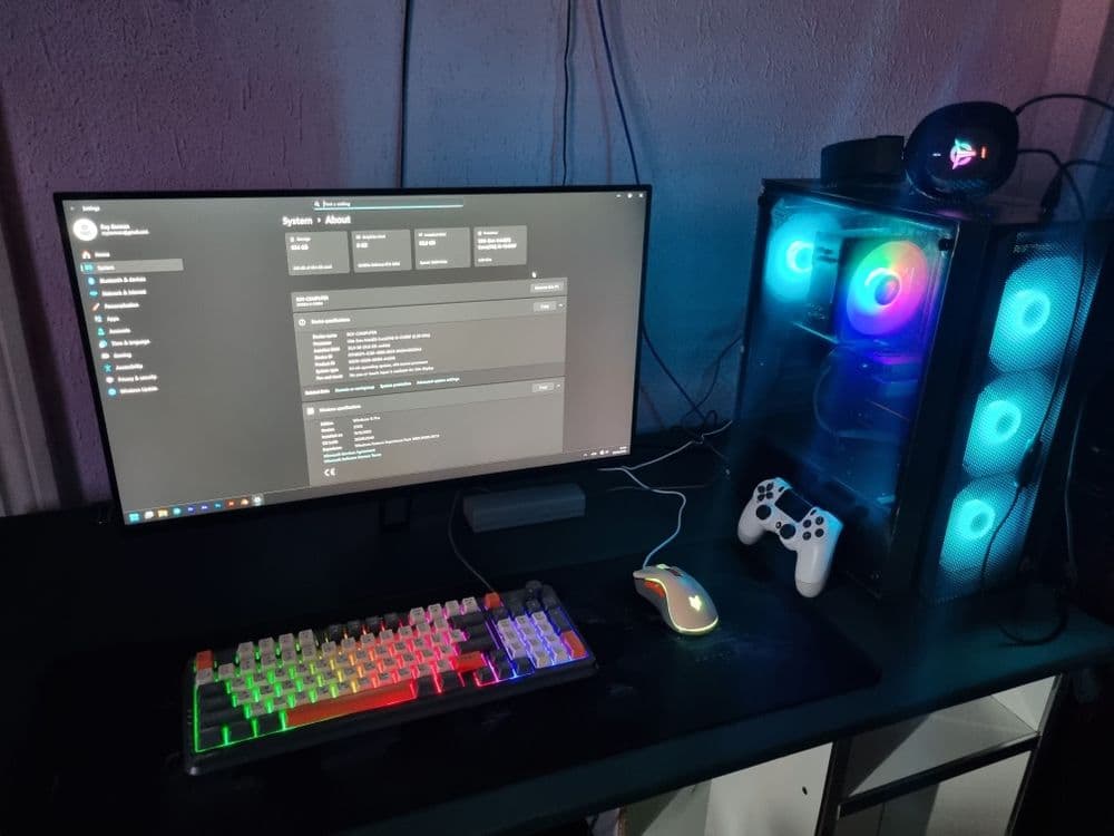 Kuchli Gaming Kompyuter + 180Hz Monitor — 1