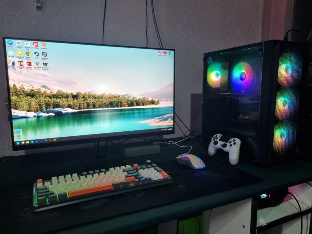Kuchli Gaming Kompyuter + 180Hz Monitor — 2