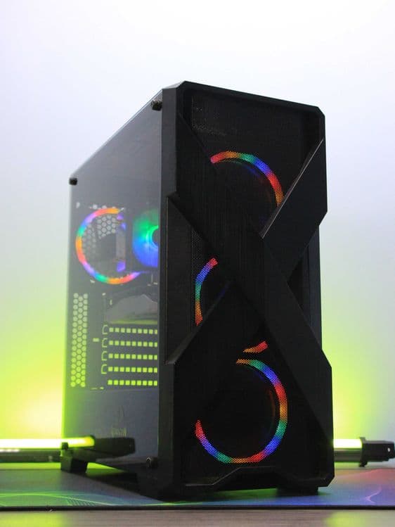 i3 10-GTX1050Ti 4GB + REDMI 27 RGB CASE — 4