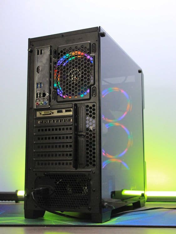 i3 10-GTX1050Ti 4GB + REDMI 27 RGB CASE — 5