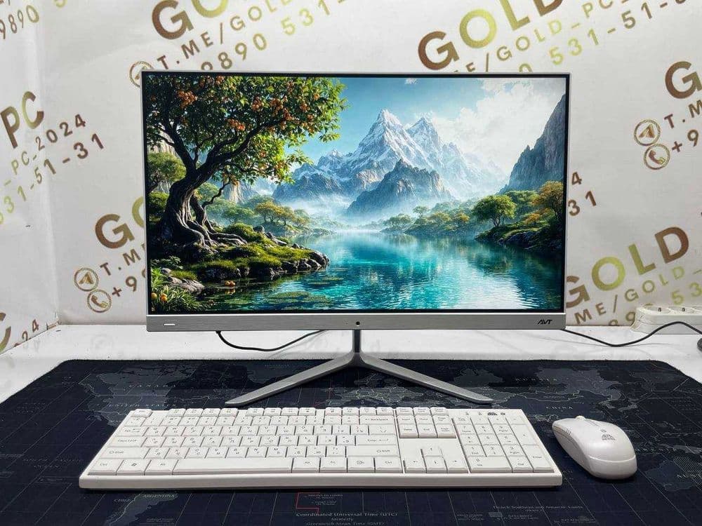 Monoblok AVT 24 FHD iPS/ i5 12400 / 8GB / SSD 256GB Arzon Manablok — 1