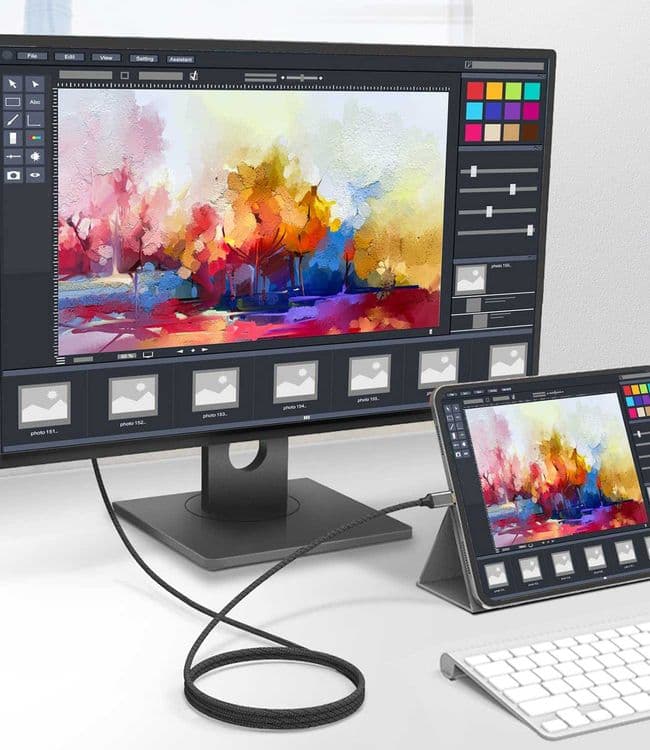 Для видеотехники кабель, адаптер Type-C to DP 8K — 6