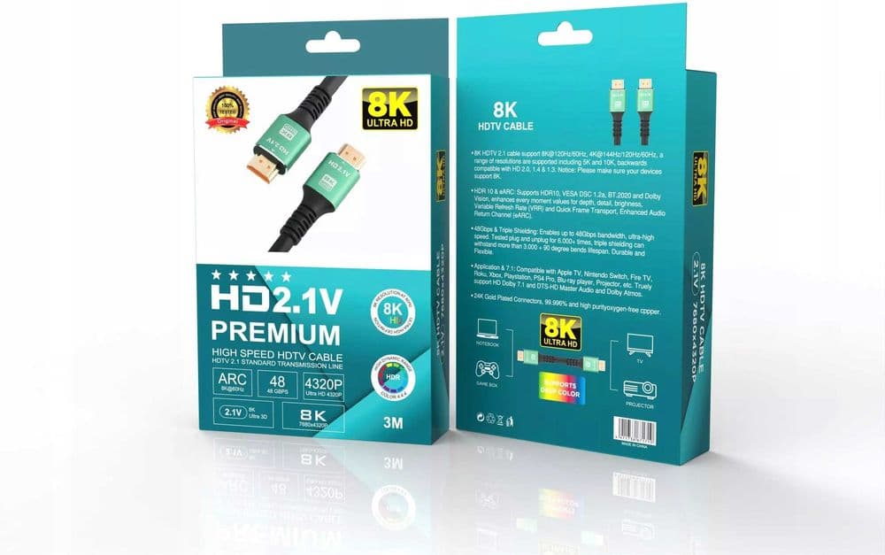 HDMI kabel 3m 4K,8K — 1