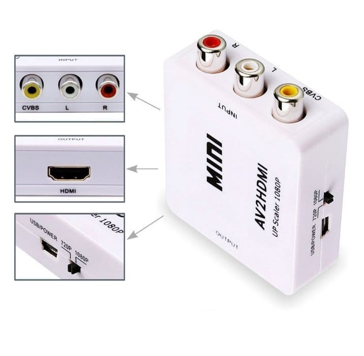 Конвертер HDMI к AV / AV к HDMI — 4
