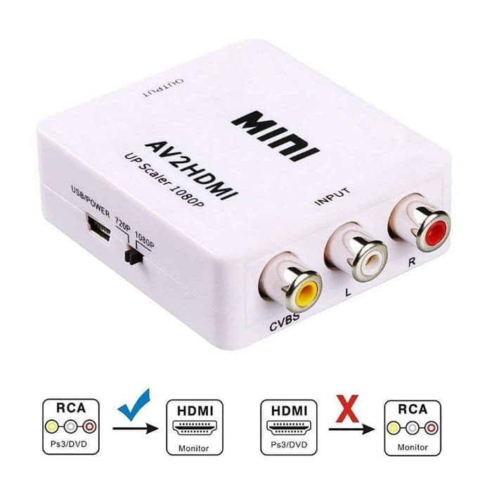 Конвертер HDMI к AV / AV к HDMI — 5