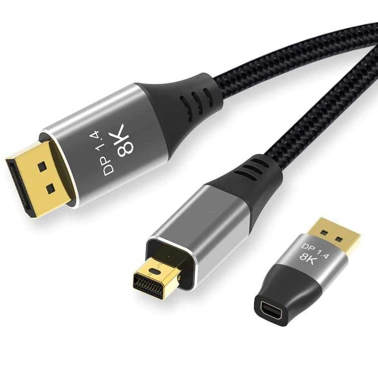 Кабель DP to DP 8K. 5м DisplayPort — 4