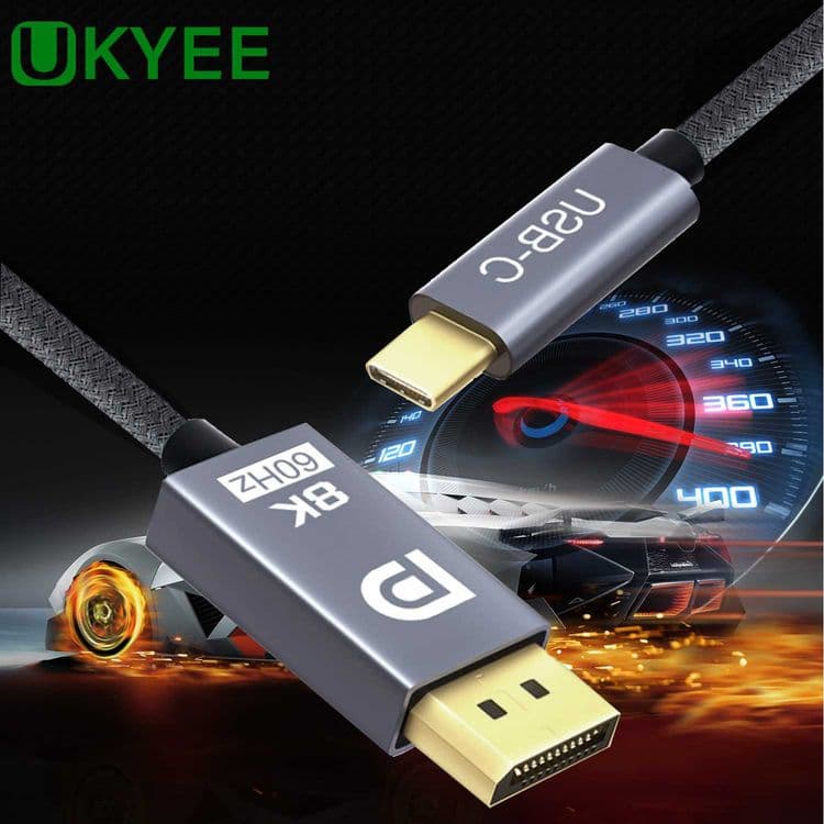 Кабель DP to DP 8K. 5м DisplayPort — 5