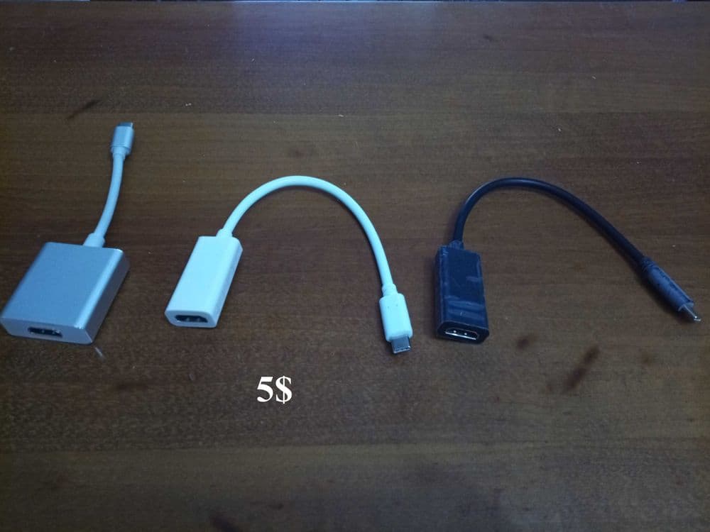 Переходник с USB-C 3.1 на Dp/HDMI - совместимый 8K — 2