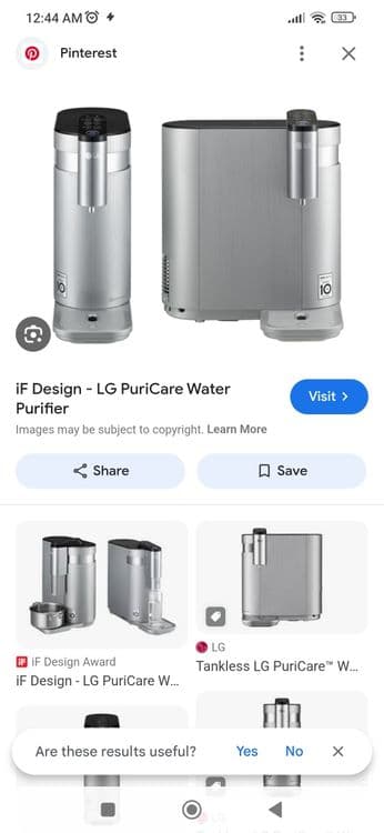Фильтр для воды с разными режимами от компании LG — 1