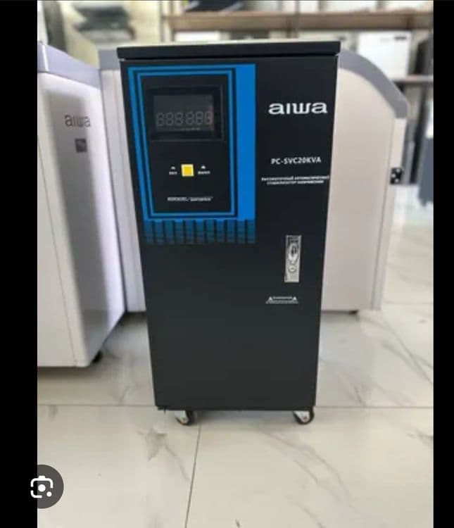 Мощный напольный стабилизатор AIWA D15VA (15 кВА) PC-SVC серии — 1