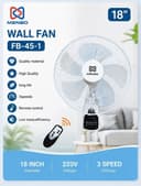 WALL FAN Pultli  kuchli havo haydovchi vintelyatori Вентилятор с пульт