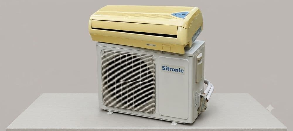 Надежный кондиционер Sitronic (сплит-система) с функцией обогрева. Отл — 1
