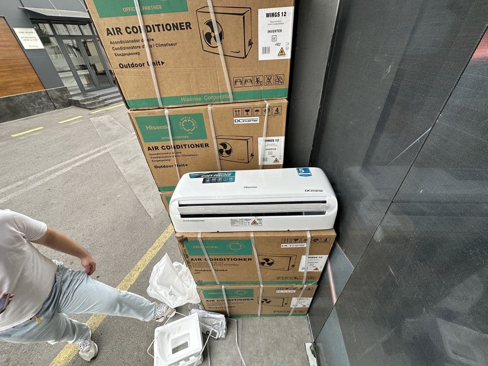 Кондиционер Hisense 9, 12, 18, инверторный, доставка бесплатно. — 2