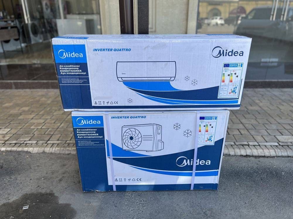 Скидка 30% кондиционер Midea alba-12 доставка+установка