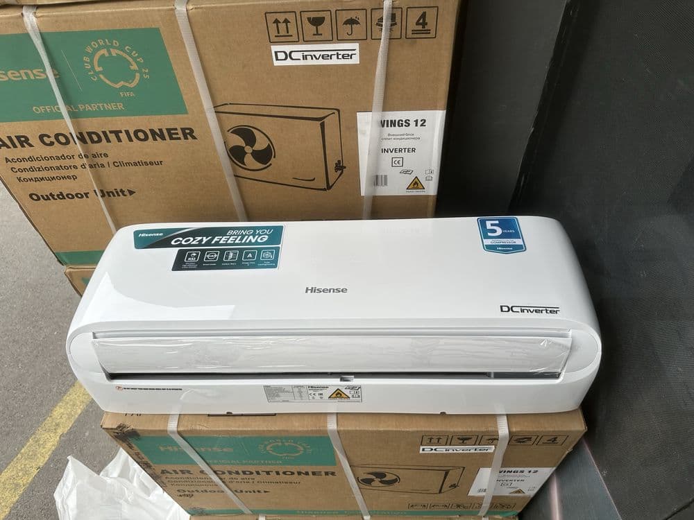 Кондиционер HISENSE 9/12 dc inverter 5 лет гарантия Доставка Установка — 2