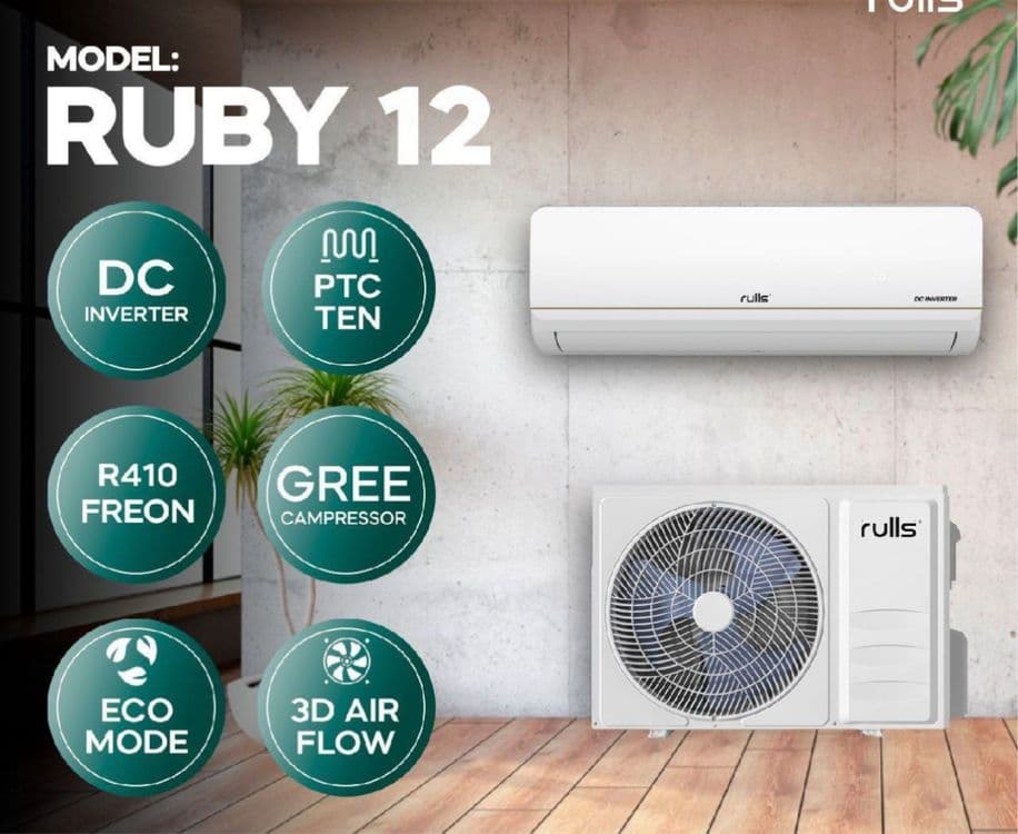 Кондиционер Rulls On Off  Inverter  + Гарантия + доставка! — 4