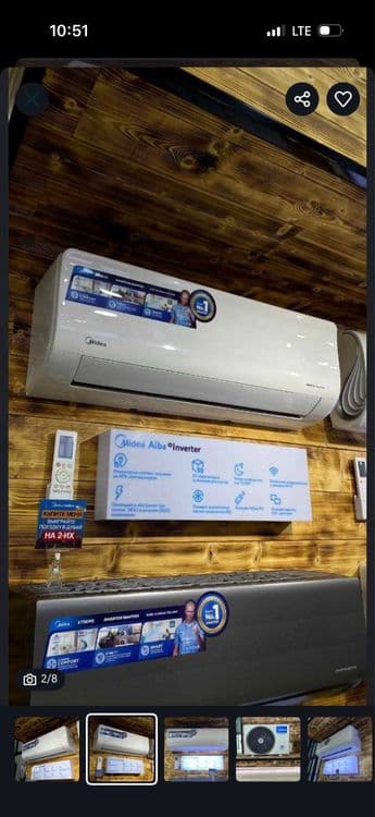 Кондиционер Midea ALBA-7 9 12 в  Ташкенте — 2