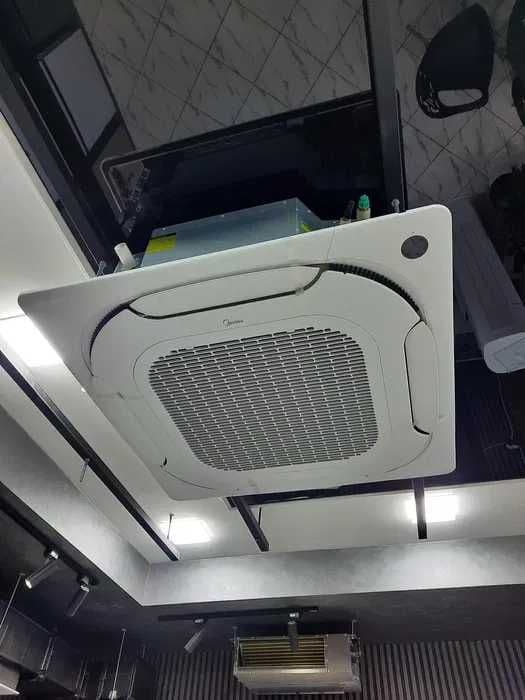 Кассетный кондиционер Midea 48,000 (220) btu Kita Inverter. — 5