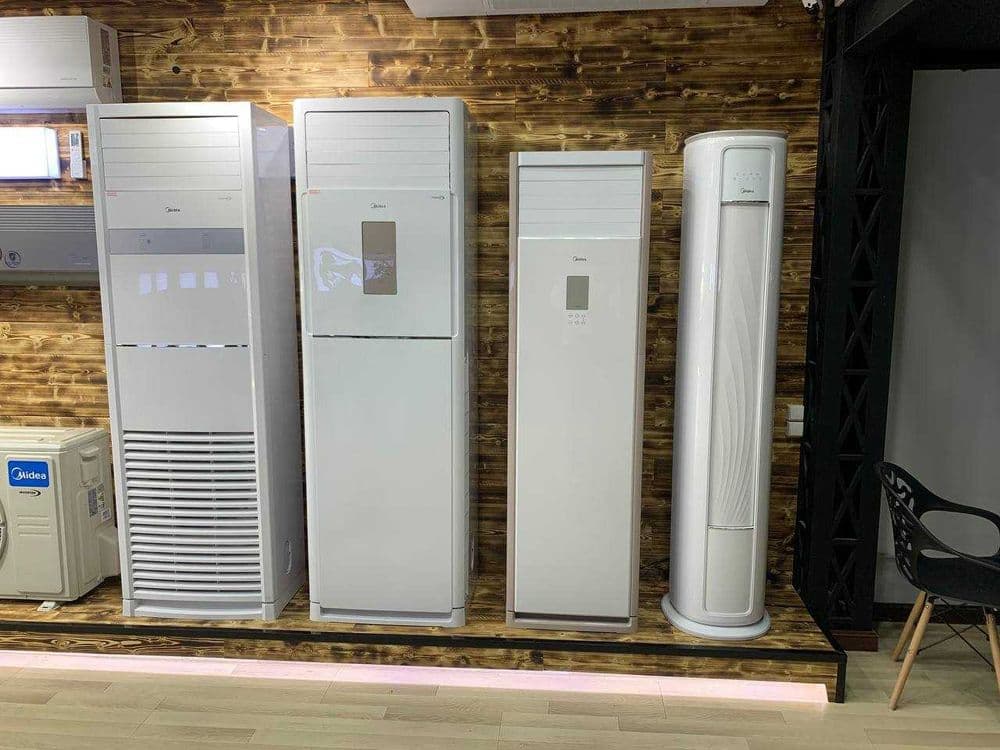 Колонный кондиционер Midea Ya Round 24 000 Btu Inverter + ДОСТАВКА! — 1