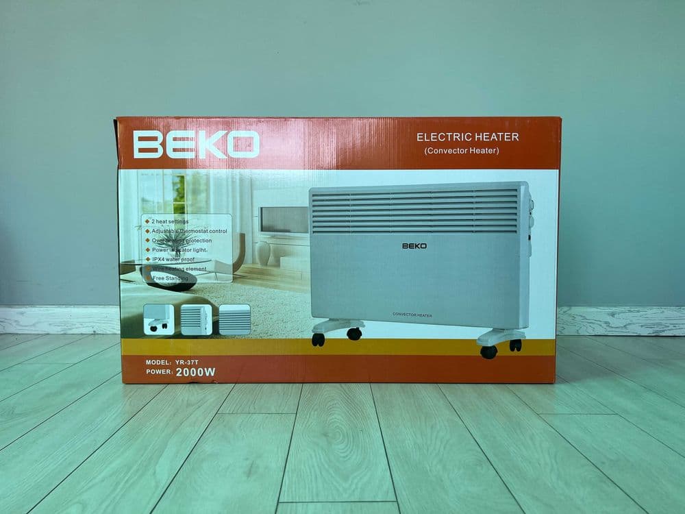 Электрический конвекционный бытовой обогреватель 2000W, ПЕЧКА — 3