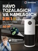 Очиститель и увлажнитель 2in1.Hofmann havo tozalagich namlagich