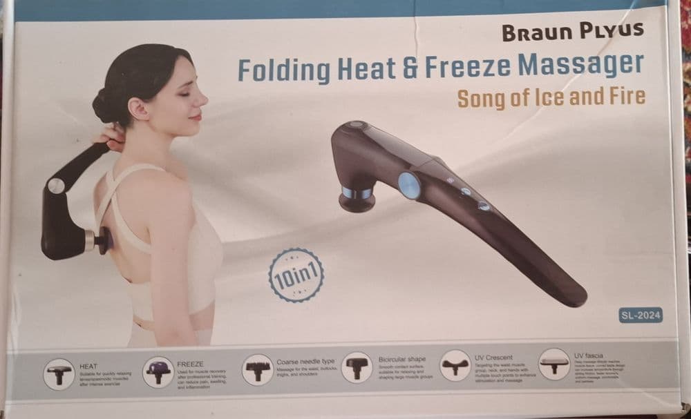 Универсальный массажёр Braun Plyus. — 1