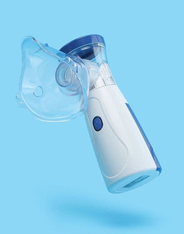 Ингалятор Nebulayzer профилактика и лечение + 2 шт АА батерейки — 8
