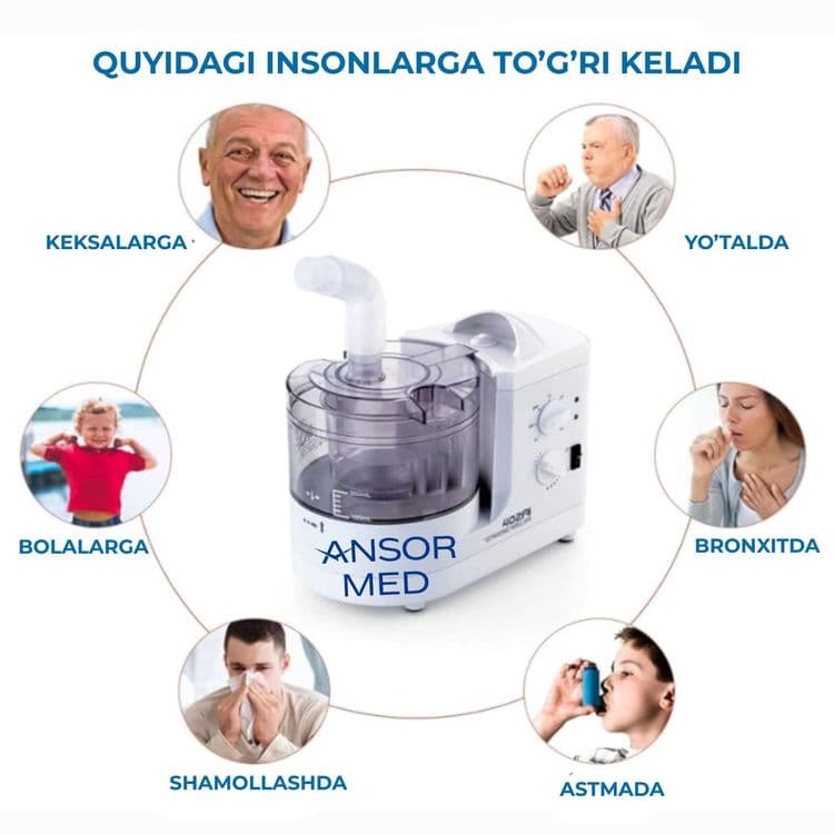 Youwell Ingalyator Astma (KAFOLAT BOR) | Ингалятор (Есть гарантия) — 4