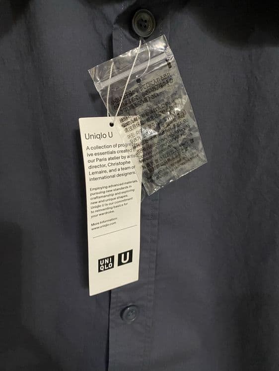 Рубашка Uniqlo U, новая с бирками, размер XXL — 5